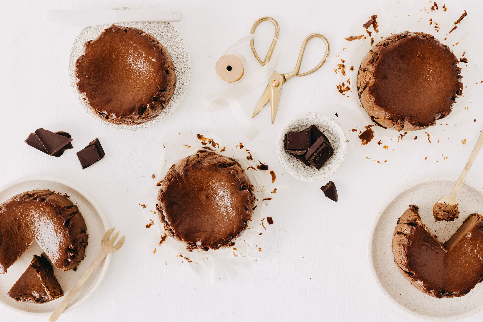 Chocolate Burnt Basque Cheesecake - PRE ORDER