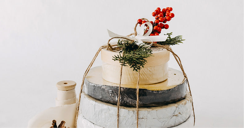 Festive Entertaining Cheese Stack