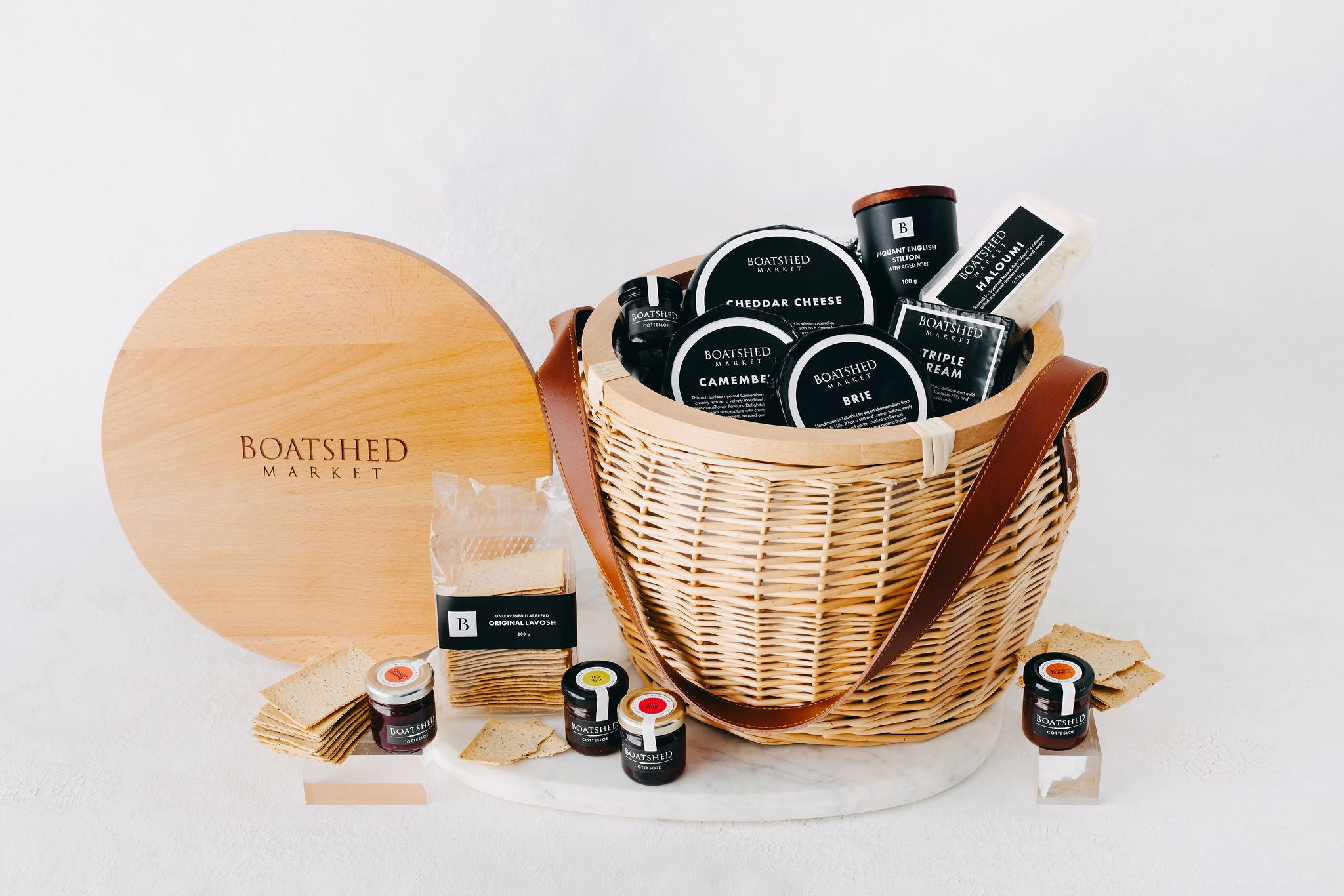Boatshed Cheese Picnic Basket