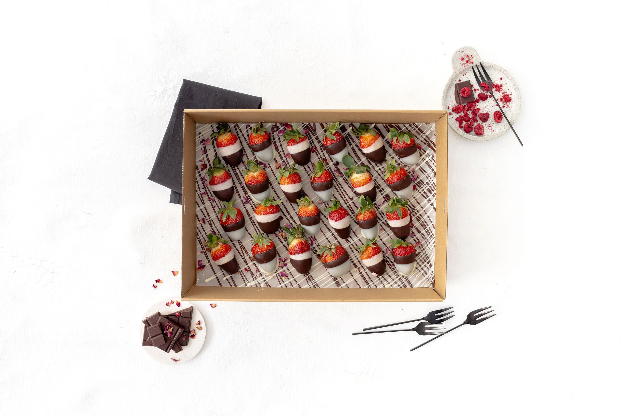 Chocolate-Coated Strawberries