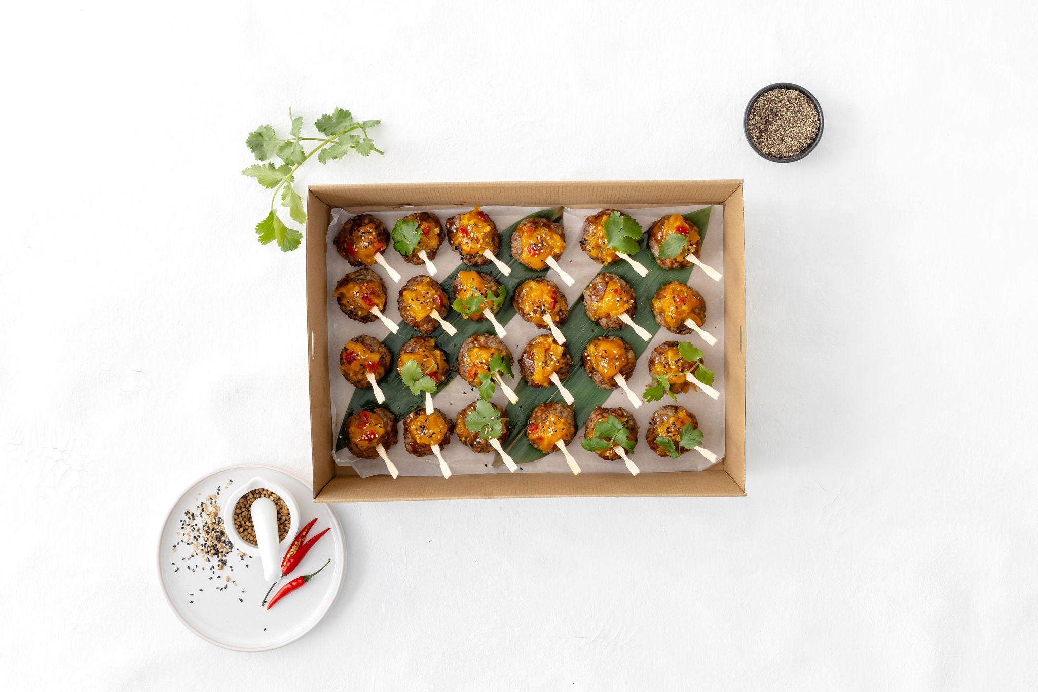 Wagyu Beef Teriyaki Meatballs